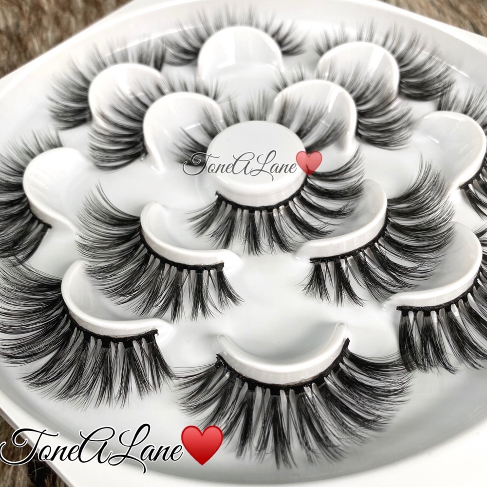 Mink Eyelashes Lashes 8d Eyelashes Lashes fluffy